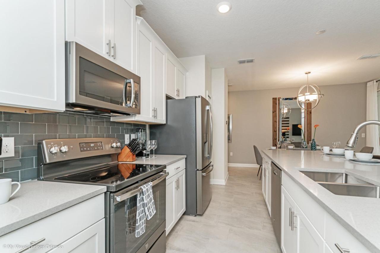 Modern Townhome Wprivate Pool Free Water Park 키시미 외부 사진